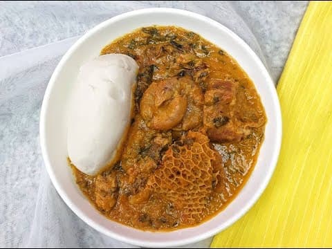 Tuwo Shinkafa & Miyan Taushe