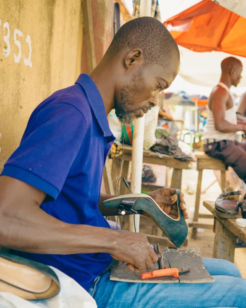 Visual context for Traditional Leathercraft of Katsina